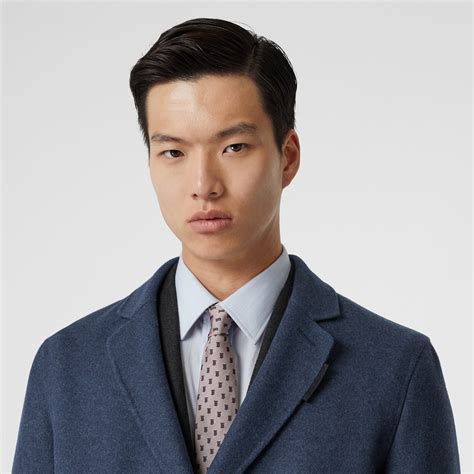 burberry wool cashmere lab coat|Burberry coat with wool collar.